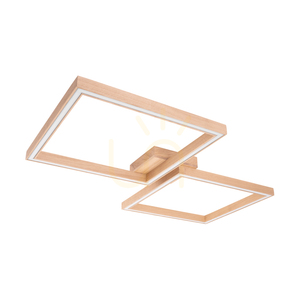Stropné svietidlo / nástenná lampa Ramme, olejovaný dub, 2xLED, 48 W, 89 cm small 2