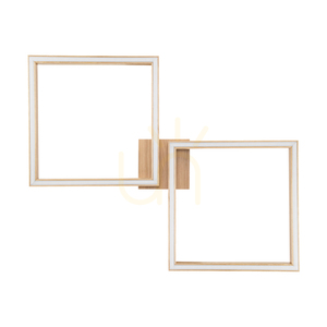 Stropné svietidlo / nástenná lampa Ramme, olejovaný dub, 2xLED, 48 W, 89 cm small 0
