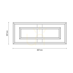 Stropné svietidlo / nástenná lampa Ramme, olejovaný dub/čierna, 2xLED, 55,5 W, 83,7 cm 4 Stropné svietidlo / nástenná lampa Ramme, olejovaný dub/čierna, 2xLED, 55,5 W, 83,7 cm small 4