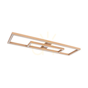 Stropné svietidlo / nástenná lampa Ramme, olejovaný dub/matný nikl, 2xLED, 67,5 W, 123,7 cm 2 Stropné svietidlo / nástenná lampa Ramme, olejovaný dub/matný nikl, 2xLED, 67,5 W, 123,7 cm small 2