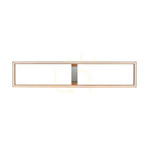 Stropné svietidlo / nástenná lampa Ramme, olejovaný dub/matný nikl, 1xLED 57 W, 163,7 cm 1 Stropné svietidlo / nástenná lampa Ramme, olejovaný dub/matný nikl, 1xLED 57 W, 163,7 cm small 1