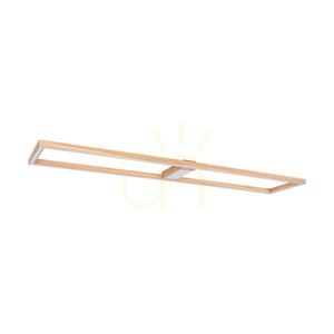 Stropné svietidlo / nástenná lampa Ramme, olejovaný dub/matný nikl, 1xLED 57 W, 163,7 cm 2 Stropné svietidlo / nástenná lampa Ramme, olejovaný dub/matný nikl, 1xLED 57 W, 163,7 cm small 2
