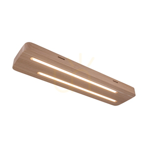 Stropné svietidlo / nástenná lampa Neele, olejovaný dub, 2xLED, 12 W, 55 cm 1 Stropné svietidlo / nástenná lampa Neele, olejovaný dub, 2xLED, 12 W, 55 cm small 1