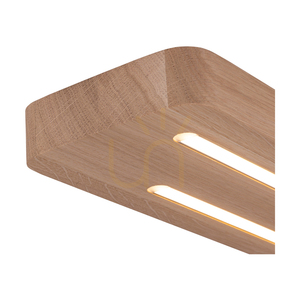 Stropné svietidlo / nástenná lampa Neele, olejovaný dub, 2xLED, 12 W, 55 cm 3 Stropné svietidlo / nástenná lampa Neele, olejovaný dub, 2xLED, 12 W, 55 cm small 3