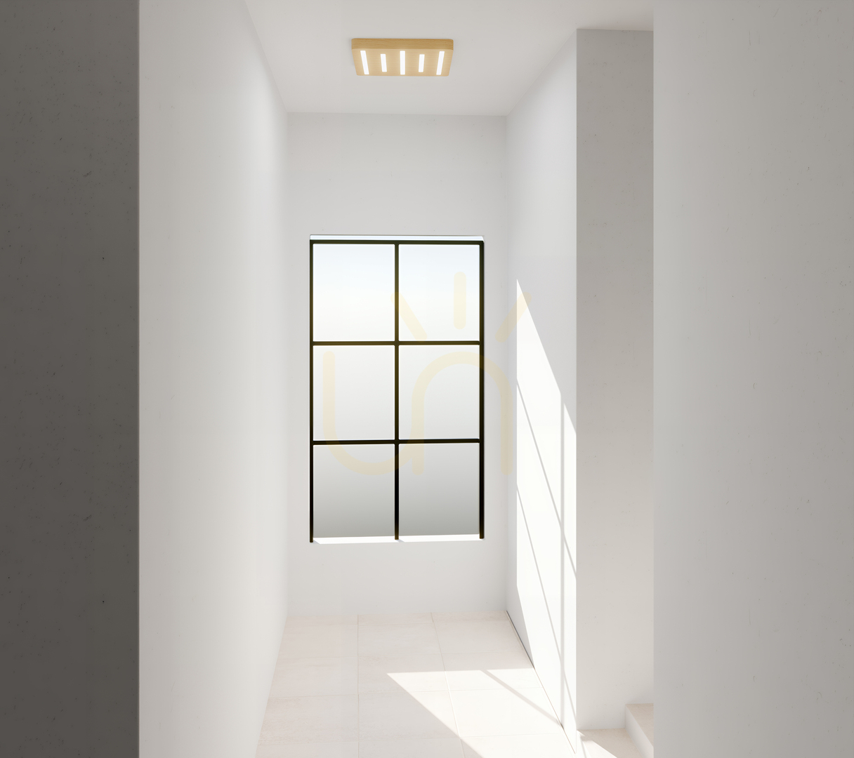 Šou Stropné svietidlo / nástenná lampa Neele, olejovaný dub, 5xLED, 19,5 W, 34 cm Stropné svietidlo / nástenná lampa Neele, olejovaný dub, 5xLED, 19,5 W, 34 cm