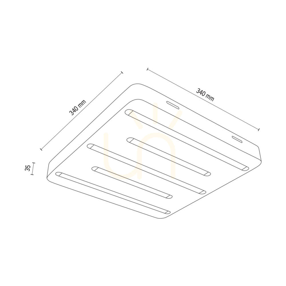 Skontrolujte Stropné svietidlo / nástenná lampa Neele, olejovaný dub, 5xLED, 19,5 W, 34 cm Stropné svietidlo / nástenná lampa Neele, olejovaný dub, 5xLED, 19,5 W, 34 cm