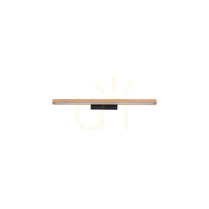 Nástenná svietidlo Aqua Luce, olejovaný dub/čierna, 1xLED 12 W, 80 cm small 1