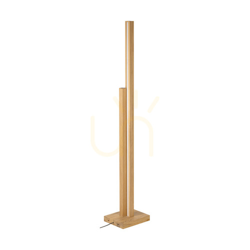 Skontrolujte Stojaca lampa Soho, olejovaný dub, 2xLED, 37,5 W, 28 cm