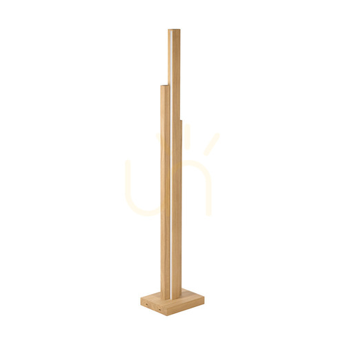 Skontrolujte Stojaca lampa Soho, olejovaný dub, 3xLED, 60 W, 28 cm