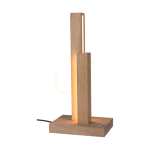 Stolná lampa Soho, olejovaný dub, 2xLED 10 W, 21,5 cm small 1