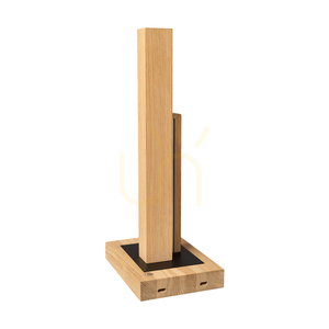 Stolná lampa Soho, olejovaný dub/čierna, 2xLED 10 W, 21,5 cm small 2