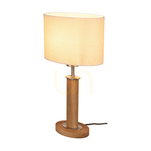 Stolná lampa Mercedes, olejovaný dub/matný nikl, krémovo-strieborné tienidlo, 1xE27, 25 cm 1 Stolná lampa Mercedes, olejovaný dub/matný nikl, krémovo-strieborné tienidlo, 1xE27, 25 cm small 1