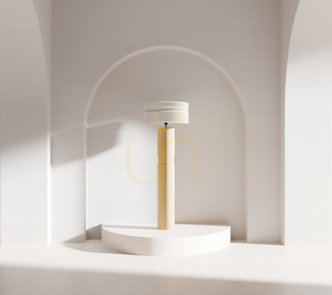 Stojaca lampa Palo, olejovaný dub/čierna, béžové tienidlo, 1xE27, Ø58 cm small 3