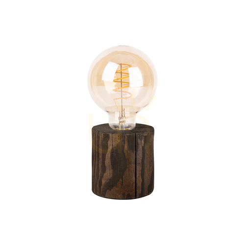 Skontrolujte Stolná lampa Core z orechového dreva, 1xE27, Ø 8–12 cm
