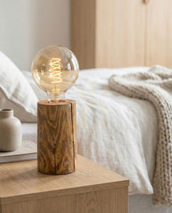 Stolná lampa Core, hnedá, 1xE27, Ø 8–12 cm 1 Stolná lampa Core, hnedá, 1xE27, Ø 8–12 cm small 1