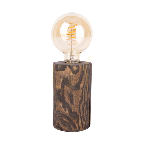 Skontrolujte Stolná lampa Core z orechového dreva, 1xE27, Ø 8–12 cm