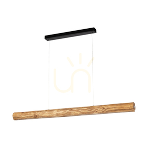 Závesné svietidlo Vudovi, orech/čierna, 1xLED 45 W, 115 cm 0 Závesné svietidlo Vudovi, orech/čierna, 1xLED 45 W, 115 cm small 0