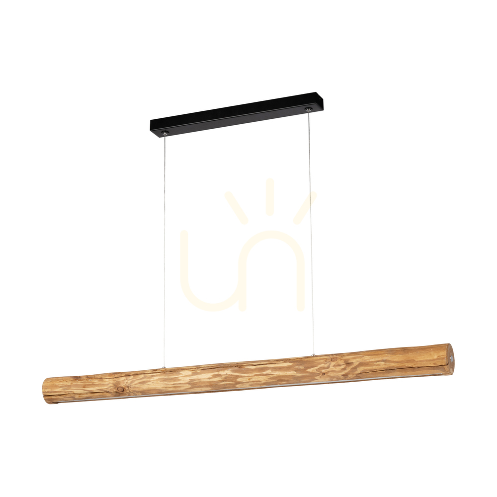 Skontrolujte Závesné svietidlo Vudovi, orech/čierna, 1xLED 45 W, 115 cm Závesné svietidlo Vudovi, orech/čierna, 1xLED 45 W, 115 cm