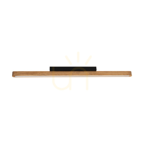Skontrolujte Stropné svietidlo Forestier, hnedé/čierne, 1xLED, 17 W, 90 cm