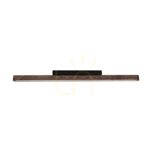 Stropné svietidlo Forestier, orech/čierna, 1xLED, 17 W, 90 cm 0 Stropné svietidlo Forestier, orech/čierna, 1xLED, 17 W, 90 cm small 0