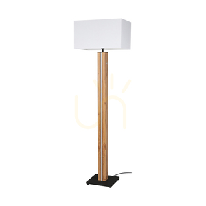 Stojaca lampa Flamo, dub/čierna, biele tienidlo, 1xE27 + 1x16 W LED, 45 cm 0 Stojaca lampa Flamo, dub/čierna, biele tienidlo, 1xE27 + 1x16 W LED, 45 cm small 0