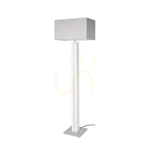 Stojaca lampa Flamo, orech/sivá, biele tienidlo, 1xE27 + 1xLED 16 W, 45 cm 0 Stojaca lampa Flamo, orech/sivá, biele tienidlo, 1xE27 + 1xLED 16 W, 45 cm small 0