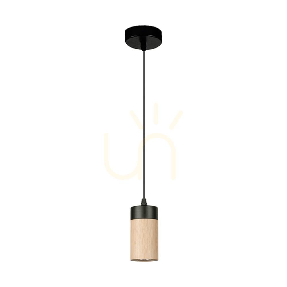 Skontrolujte Závesné svietidlo Artemis, olejovaný dub/čierna, 1xGU10, 6 W, Ø10 cm Závesné svietidlo Artemis, olejovaný dub/čierna, 1xGU10, 6 W, Ø10 cm