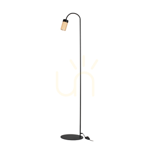 Stojaca lampa Artemis, olejovaný dub/čierna, 1xGU10, 6 W, 35 cm small 0