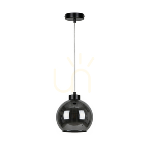 Závesné svietidlo Cameo Black, 1xE27, Ø20 cm 0 Závesné svietidlo Cameo Black, 1xE27, Ø20 cm small 0