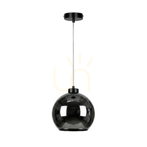Závesné svietidlo Cameo Black, 1xE27, Ø25 cm 0 Závesné svietidlo Cameo Black, 1xE27, Ø25 cm small 0