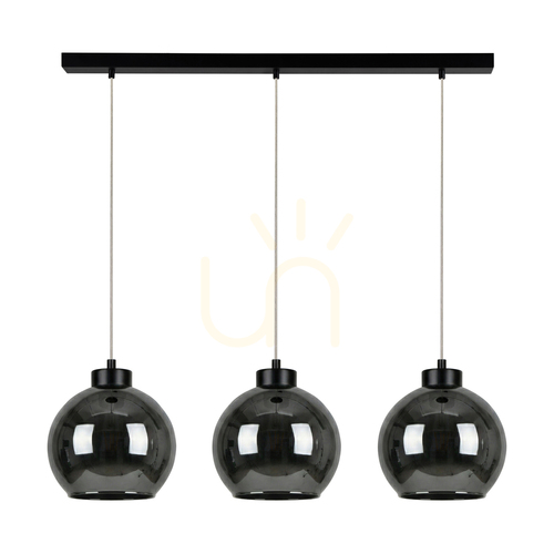Skontrolujte Závesné svietidlo Cameo Black, 3xE27, 100 cm