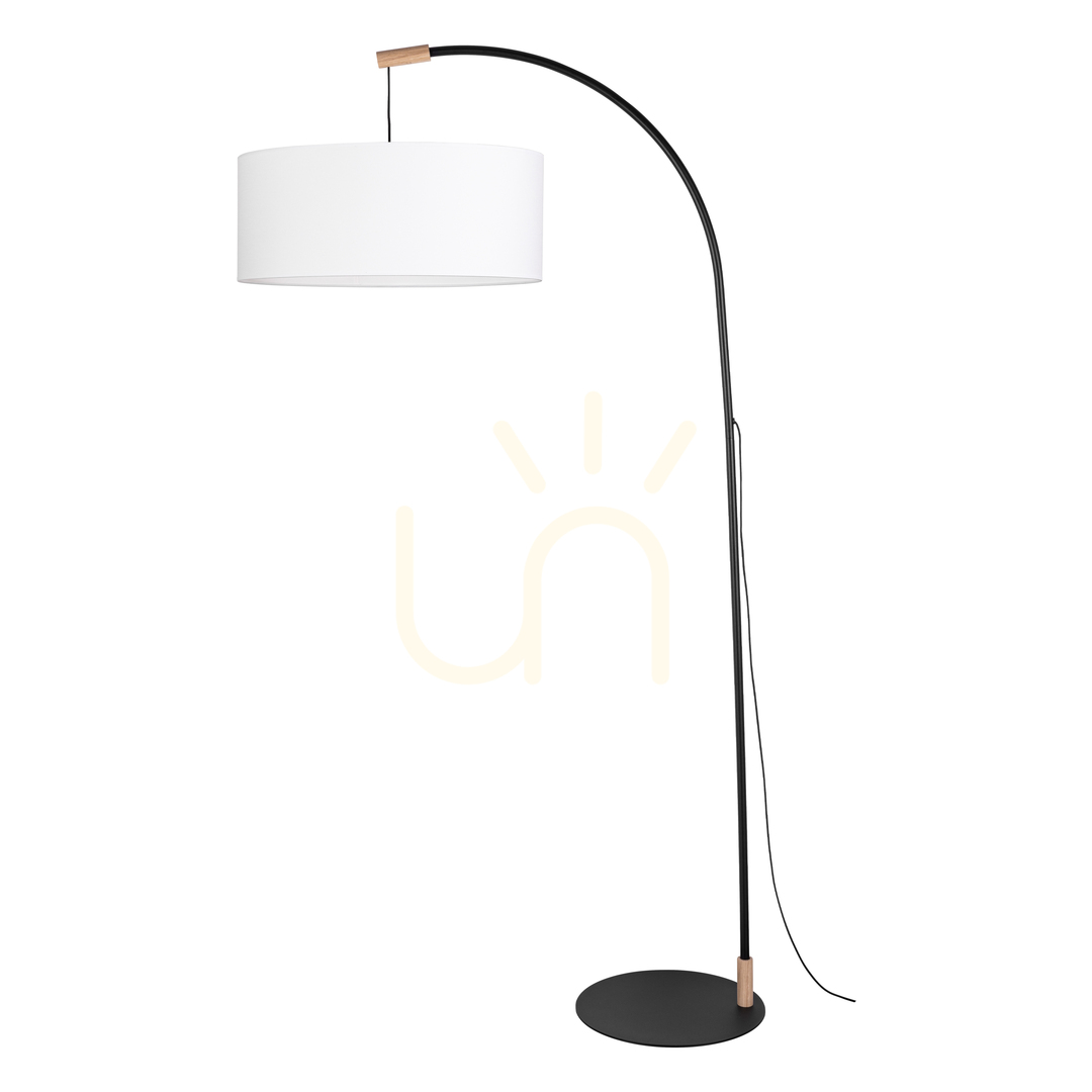 Skontrolujte Stojaca lampa Brindille, olejovaný dub/čierna, biele tienidlo, 1xE27, 94 cm Stojaca lampa Brindille, olejovaný dub/čierna, biele tienidlo, 1xE27, 94 cm