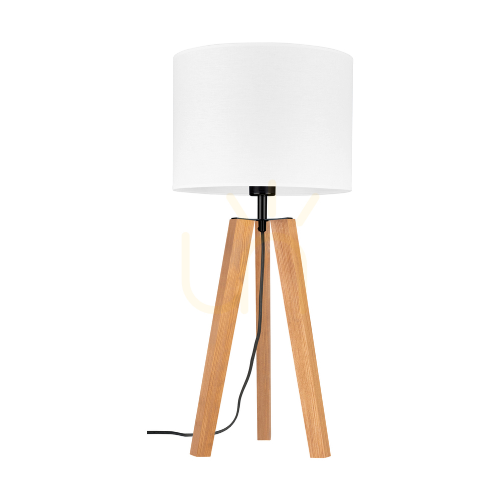 Skontrolujte Stolná lampa Solea, hnedá/čierna, biele tienidlo, 1xE27, Ø30 cm Stolná lampa Solea, hnedá/čierna, biele tienidlo, 1xE27, Ø30 cm