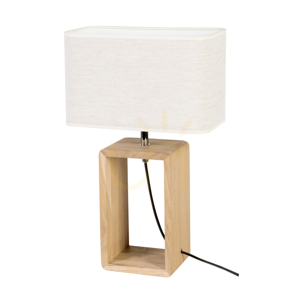 Skontrolujte Stolná lampa Silva, olejovaný dub/chróm, béžový tienidlo, 1xE27, 30 cm Stolná lampa Silva, olejovaný dub/chróm, béžový tienidlo, 1xE27, 30 cm