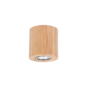 Stropné svietidlo Pevex, olejovaný dub, 1xGU10, Ø10 cm small 0