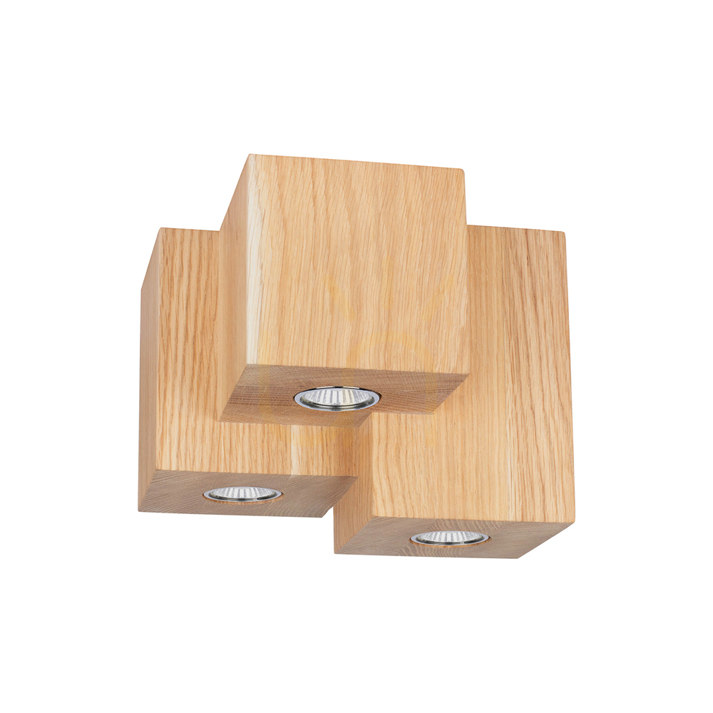 Skontrolujte Stropné svietidlo Pevex, olejovaný dub, 3xGU10, 20 cm Stropné svietidlo Pevex, olejovaný dub, 3xGU10, 20 cm