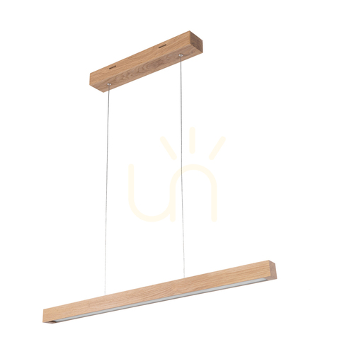 Skontrolujte Závesné svietidlo Smal CCT, olejovaný dub, 1xLED, 26,4 W, 80 cm