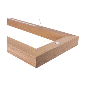 Závesné svietidlo Legno, olejovaný dub/matný nikl, 3xLED, 68 W, smer svetla hore a dole, 124,5 cm small 3