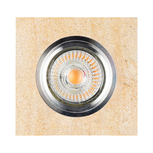 Stropné svietidlo Vitar Sandstone Square, vrátane 1 ks LED žiarovky GU10 s výkonom 6 W, farba: Sandstone/Chrome, 9,5 cm small 0