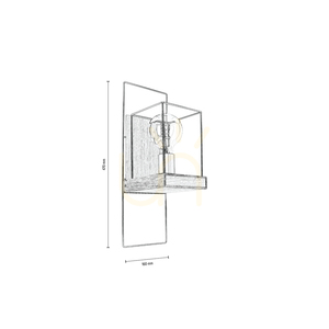 Nástenná svietidlo Moroni 1xE27 Max. 25 W, olejovaný dub/čierna, 16 cm small 1