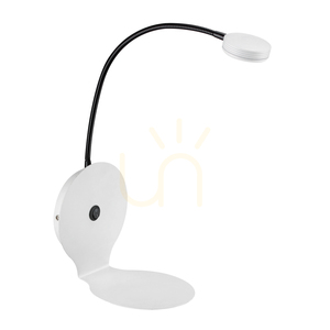 Nástenná svietidlo Arles, vrátane 1 ks LED 3000 K 3 W, biely/čierny kov, Ø 15 cm small 0