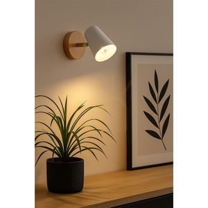 Nástenná svietidlo Astrid 1xE14 Max. 40 W, breza/chróm, kovový tienidlo, biela, 17 cm small 2