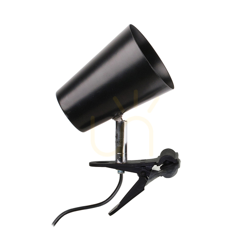 Skontrolujte Stolná lampa Astrid s klipom, 1xE14, Max. 40 W, čierny kov, 18 cm
