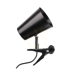 Stolná lampa Astrid s klipom, 1xE14, Max. 40 W, čierny kov, 18 cm small 0