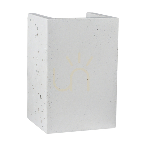 Skontrolujte Nástenná svietidlo typu „Block Wall“, 2xGU10, Max. 6 W, biely betón, 10 cm