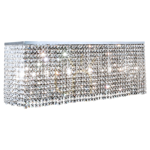 Stropné svietidlo Euphoria, 6xE14, Max. 40 W, chrómovaný kov/čisté kryštály, 110 cm small 0
