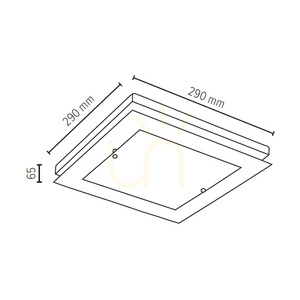Nástenná lampa Finn, 1xLED, 2700 K, 14 W, bukové a orechové drevo / biele priehľadné sklo, 29 cm small 2