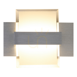 Nástenná svietidlo Hana, 3xLED, 3000 K, 5 W, brúsený hliník, kov/mliečne priehľadné sklo, 54,5 cm small 2