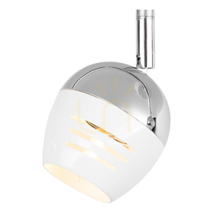 Stropné svietidlo Hypnos, 4xG9, Max. 28 W, chróm/biely kov, 76,5 cm small 2