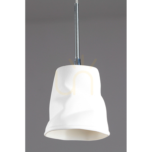 Závesné svietidlo Joelle, 9xG4, Max. 20 W, chrómový kov / biely keramický tienidlo, Ø 44 cm small 2
